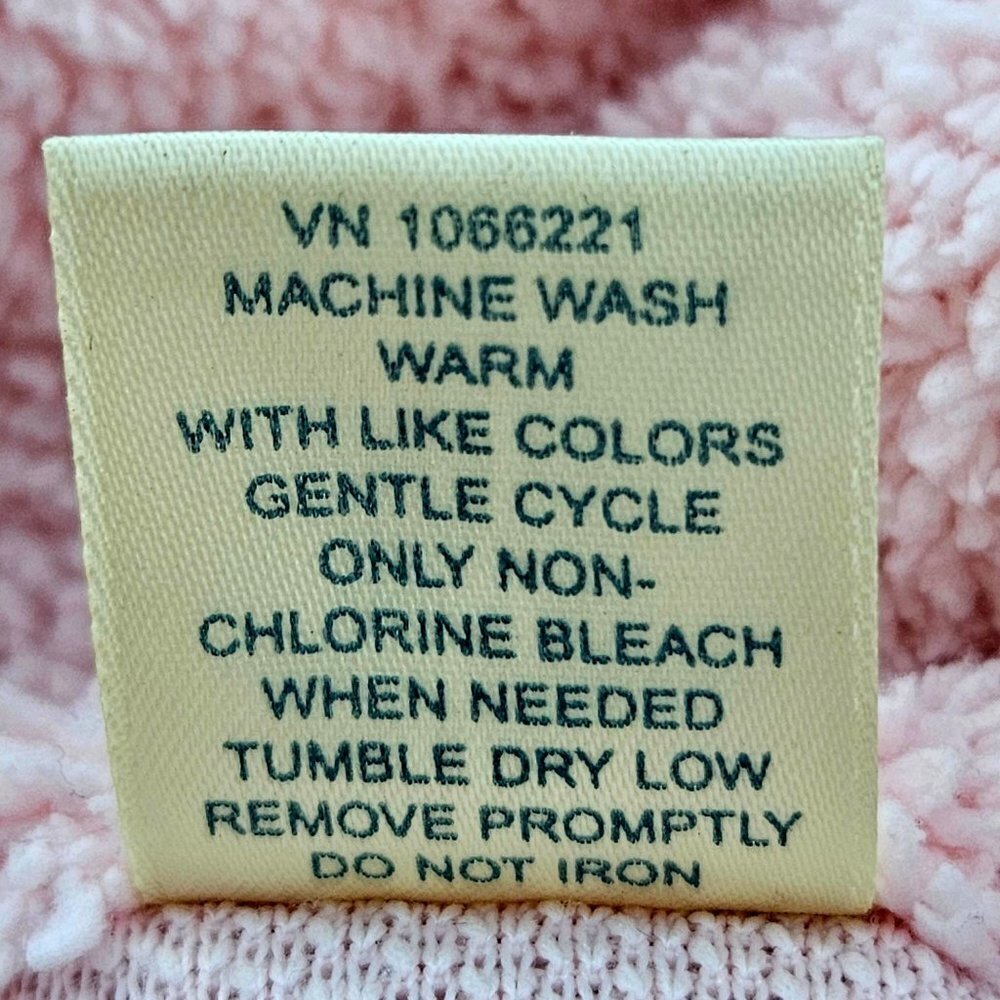 Cherokee Pink Fluffy Robe - L/XL - Picture 7 of 8